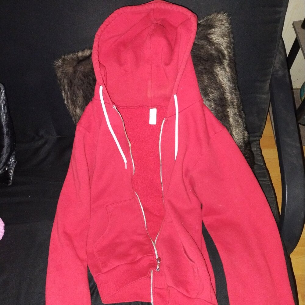 American Apparel zip up hoodie